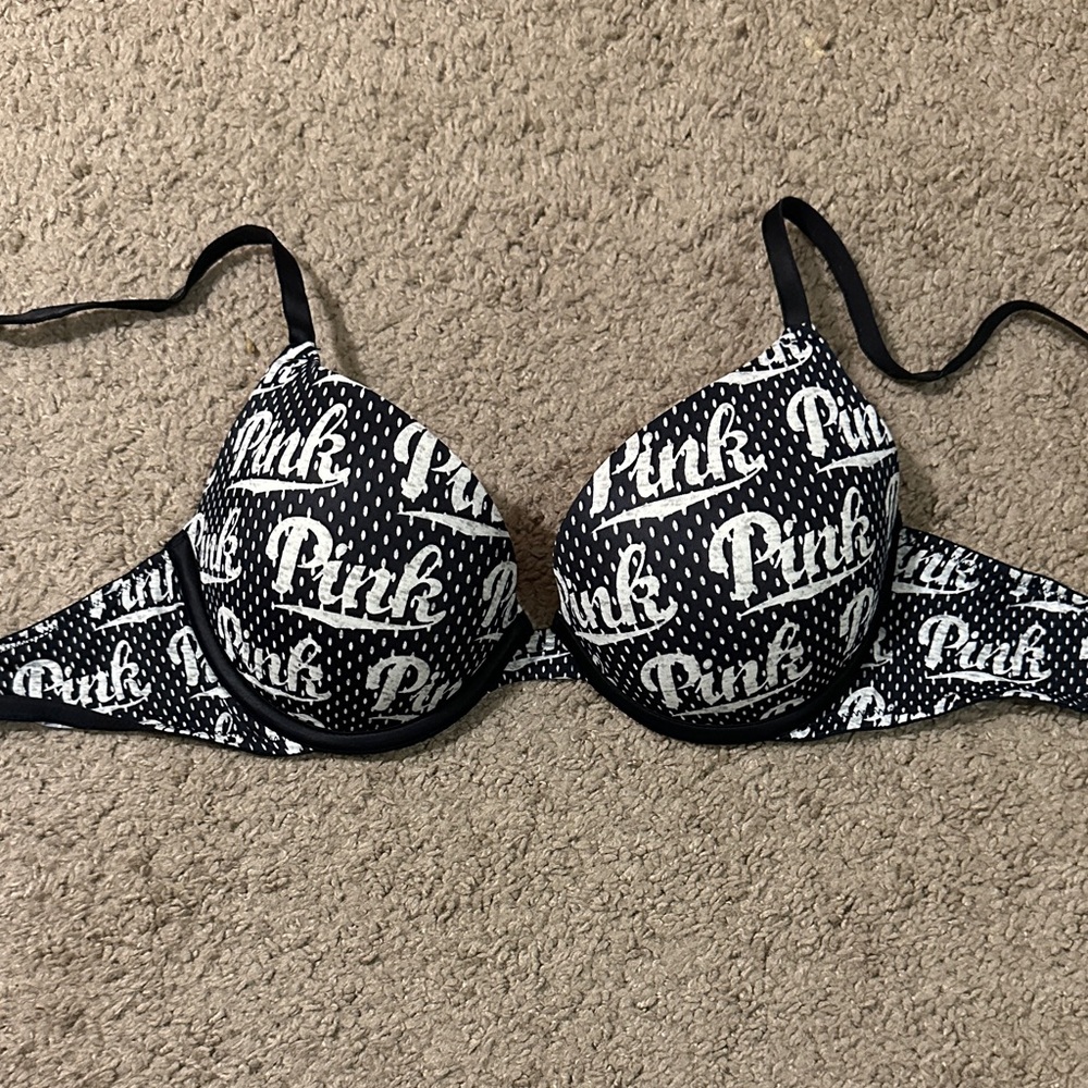 PINK Victoria's Secret Monochrome Bra